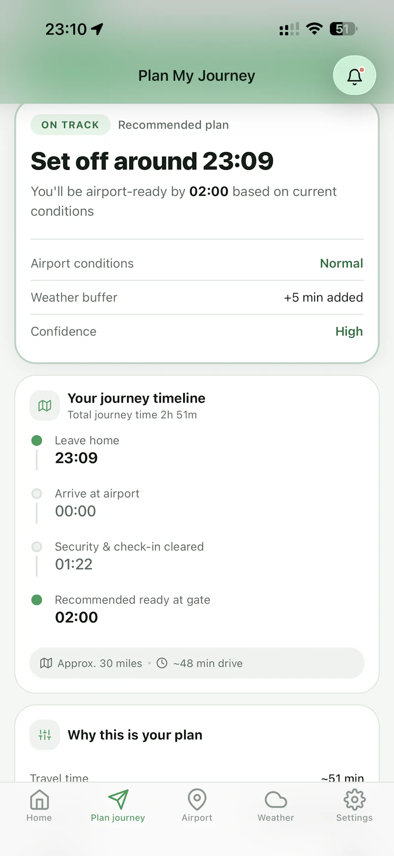Flywise screenshot 1