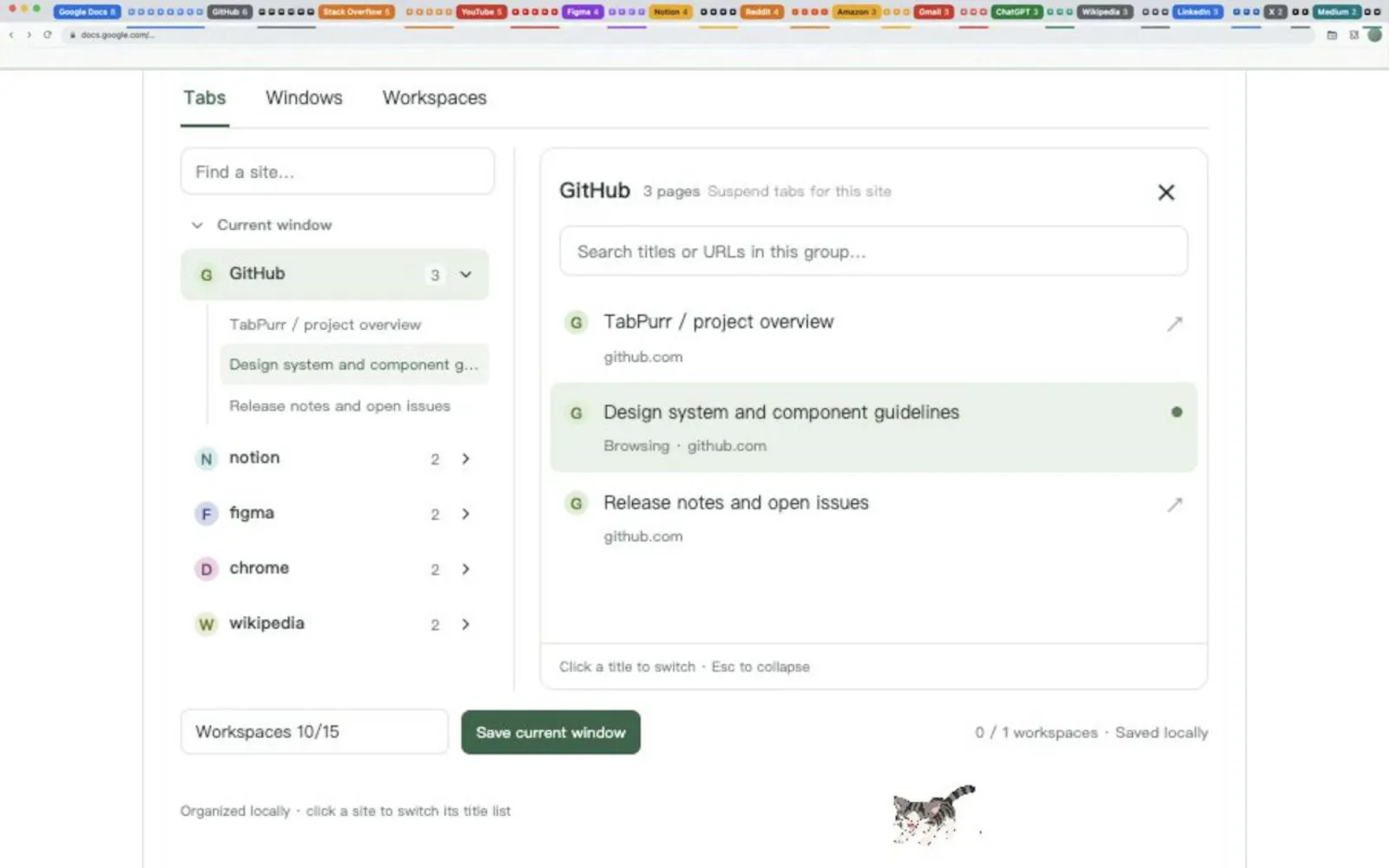 TabPurr | Save & Restore Chrome Tabs screenshot 6