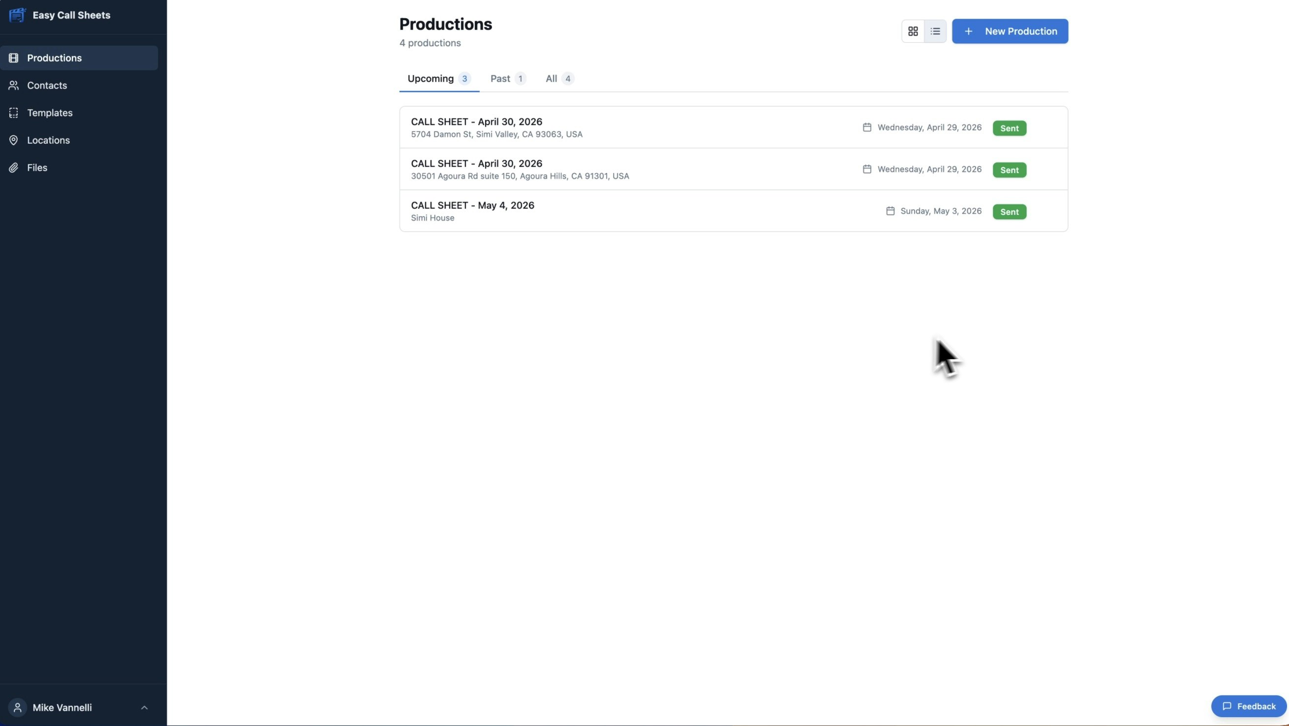 Easy Call Sheets gallery image