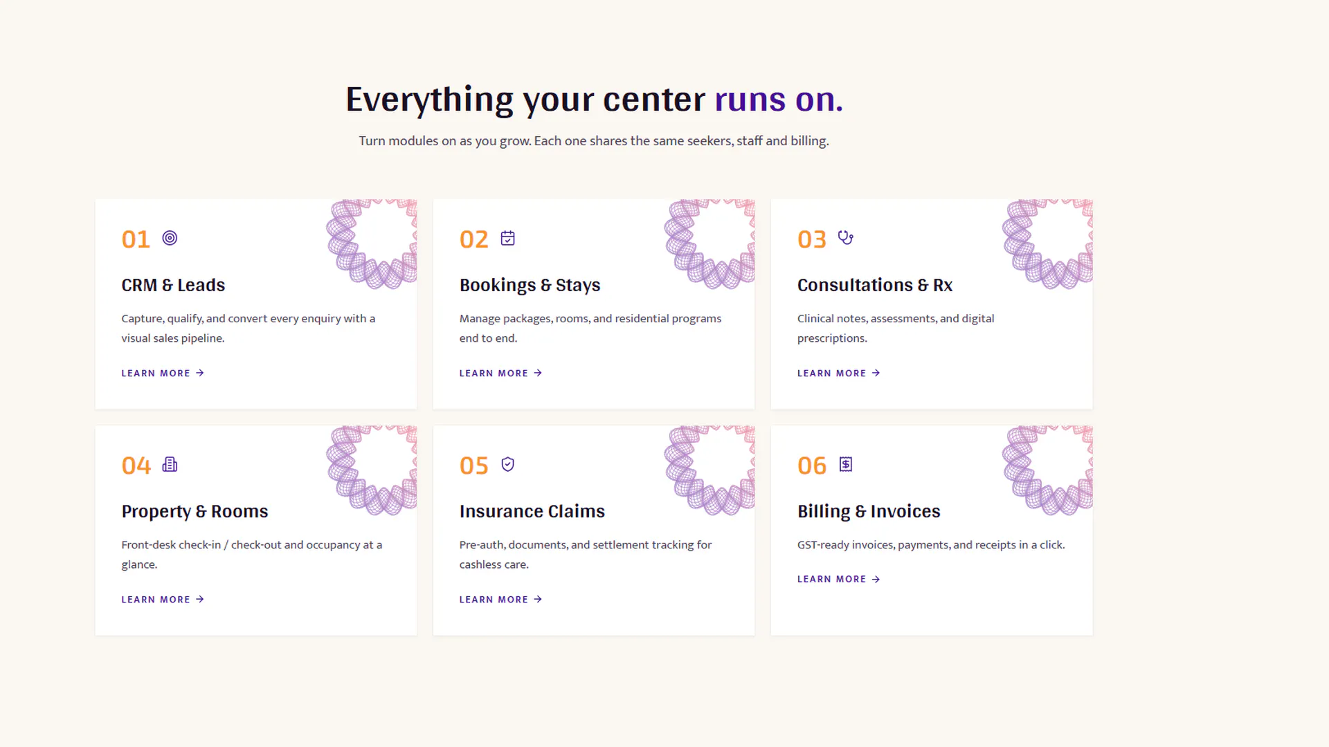 Wellness CRM gallery image