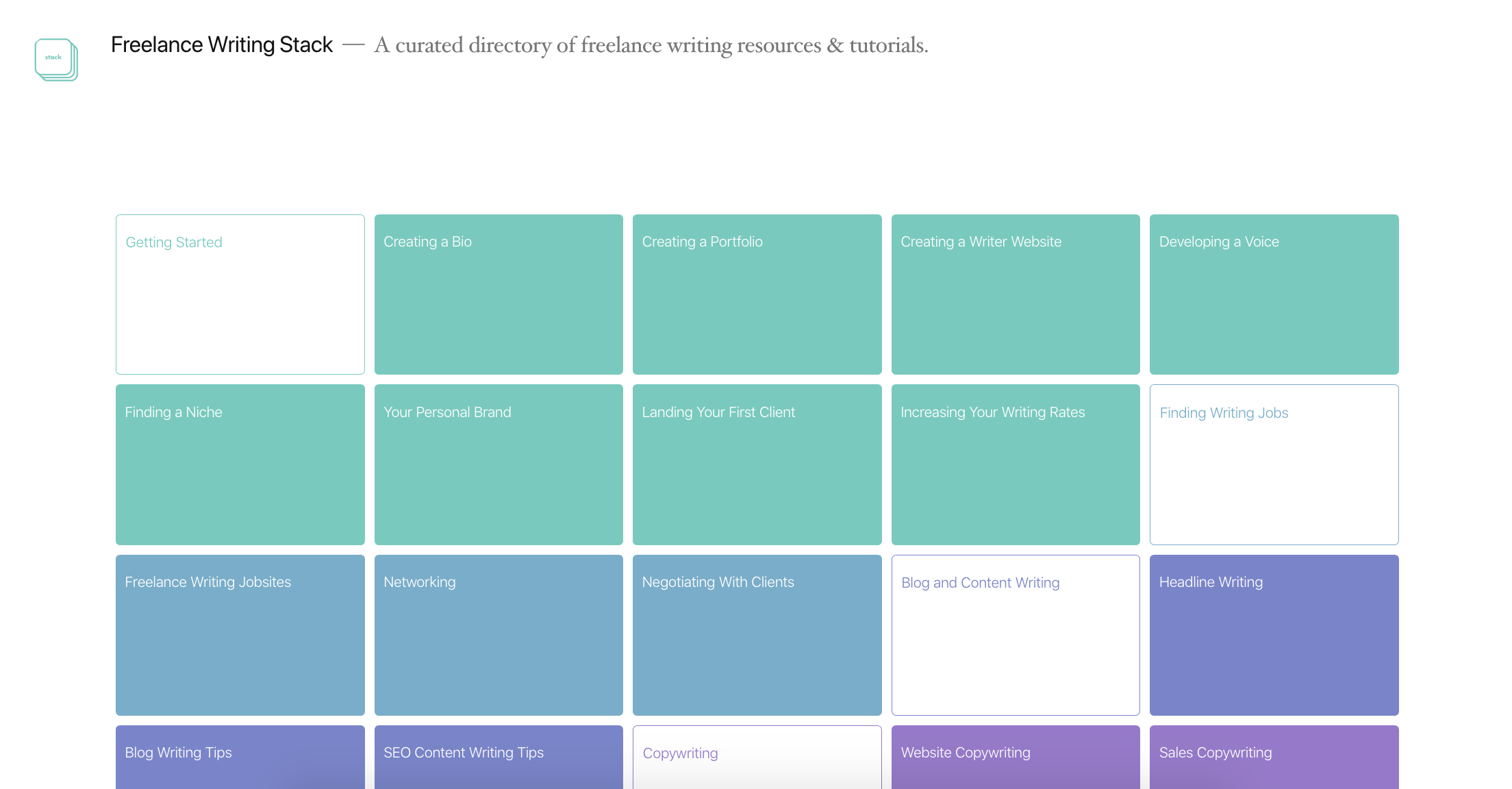 Freelance Writing Stack gallery image
