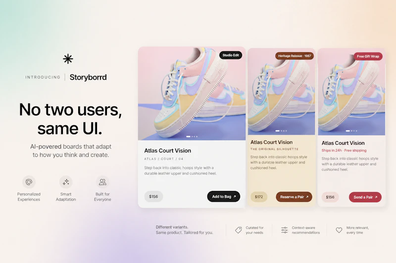 Storyborrd screenshot 2