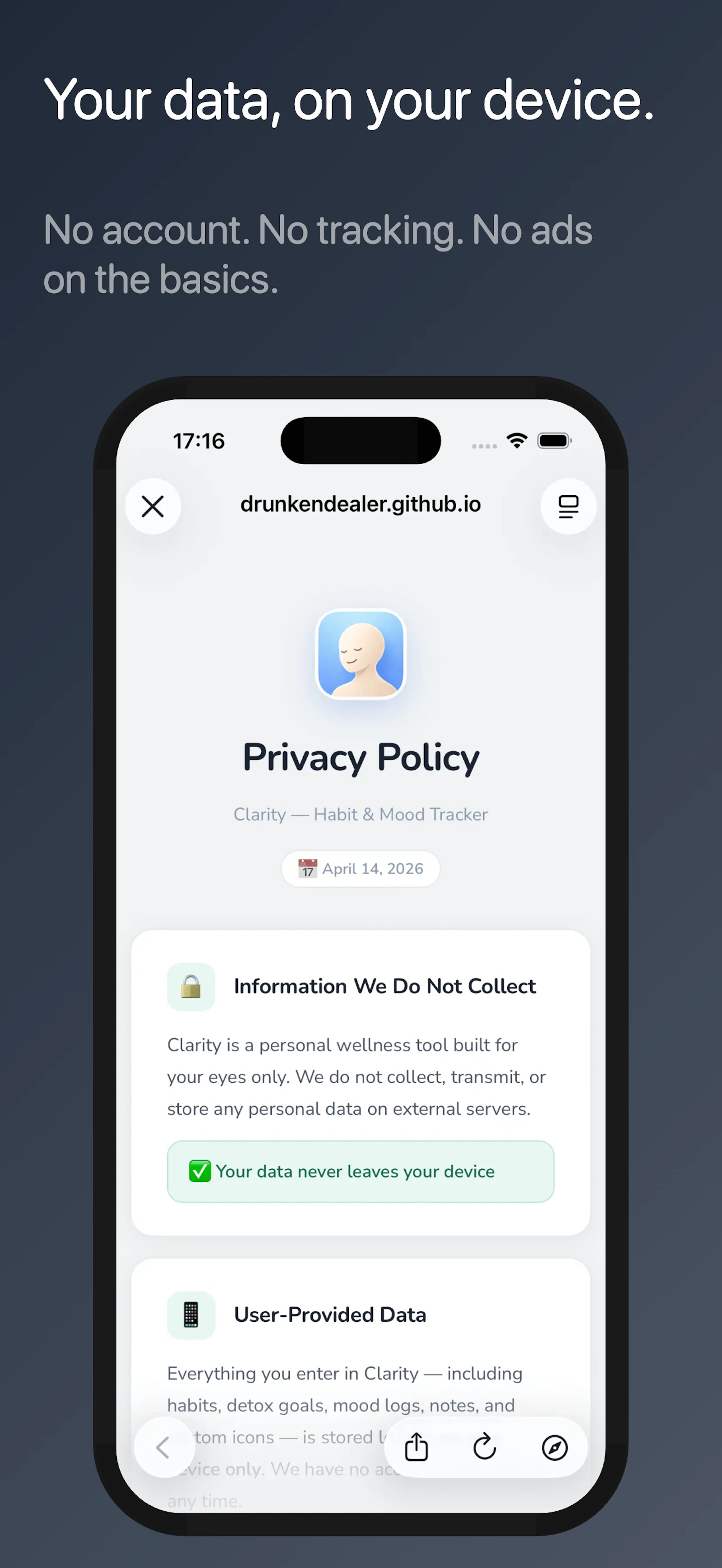 Clarity: Habit, Mood & Detox screenshot 6