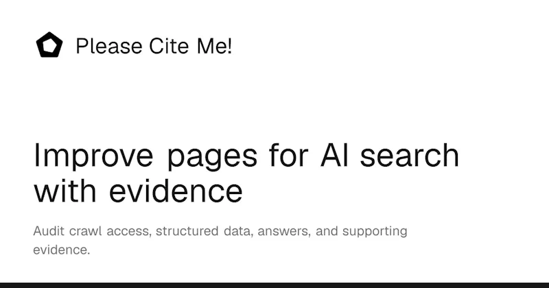 Please Cite Me! screenshot 1