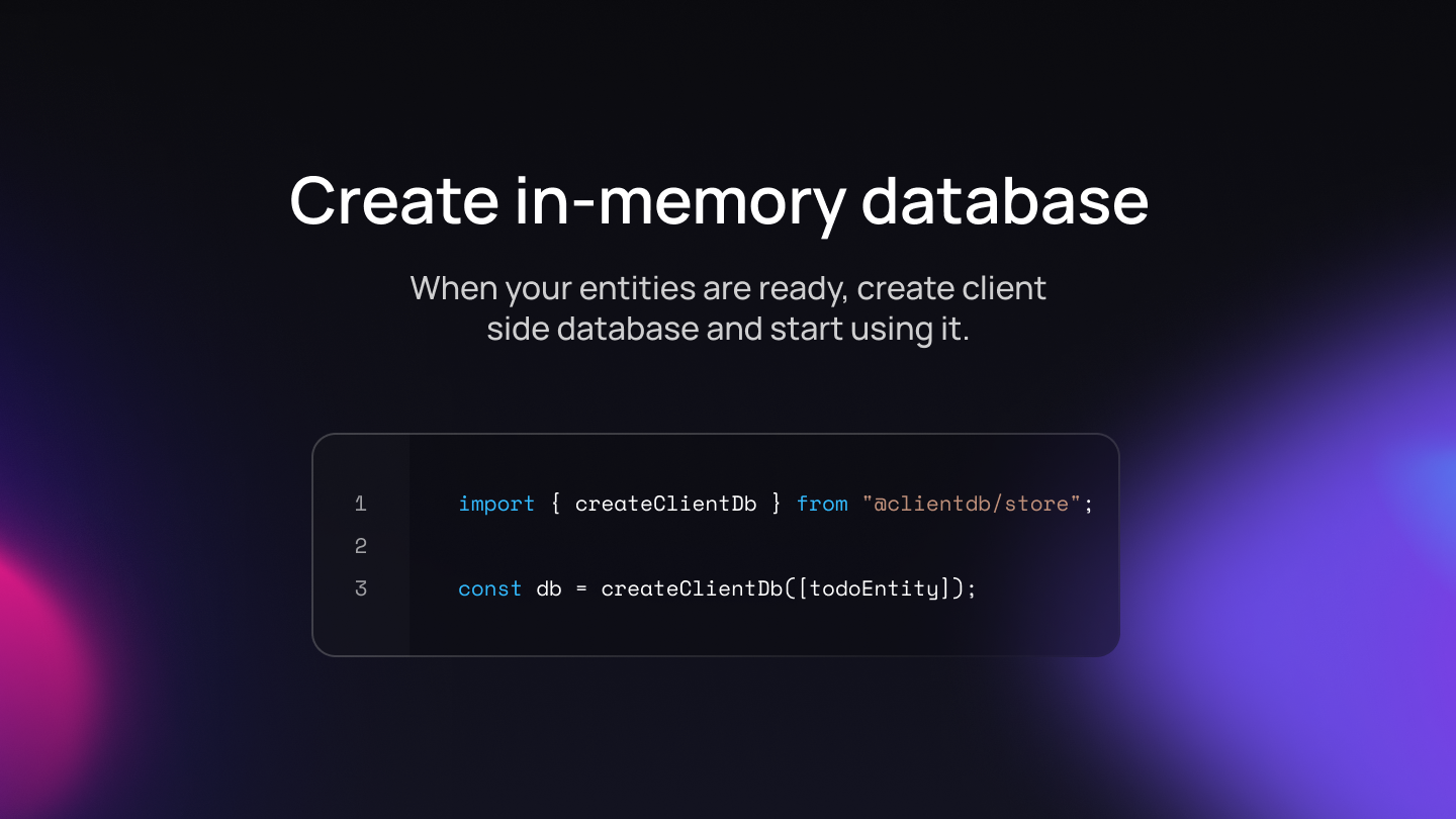 ClientDB - Построить молниеносные приложения с мгновенными взаимодействиями медиа 1
