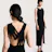 Interlock Open-Back Midi Dress