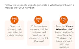 WhatsApp Link Generator media 3