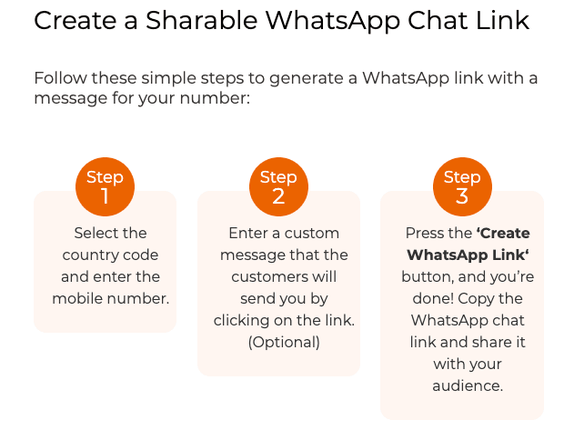 Generatore di collegamenti WhatsApp media 3