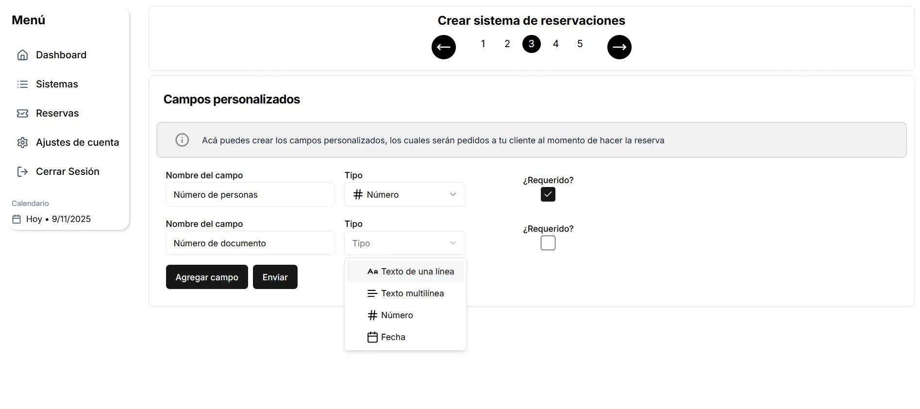 SmartReserva - Main product screenshot demonstrating key features and user interface