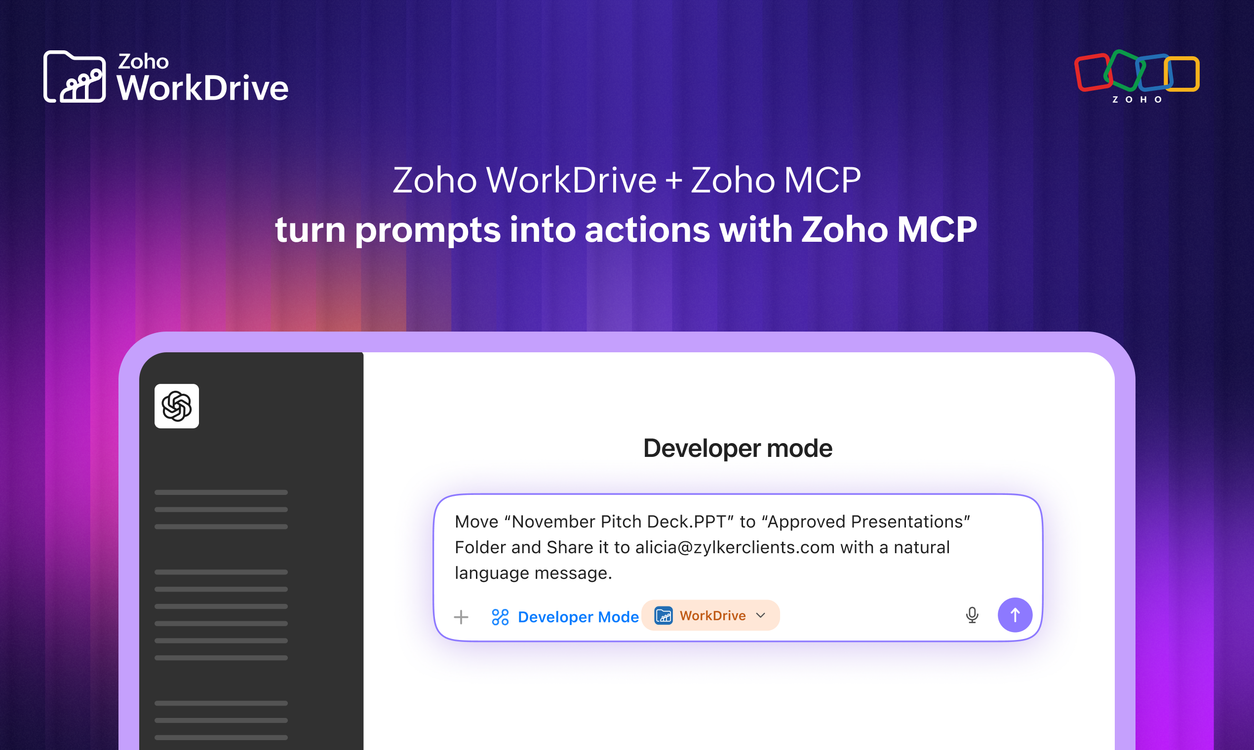 Zoho WorkDrive 6.0 (Phase 1) gallery image
