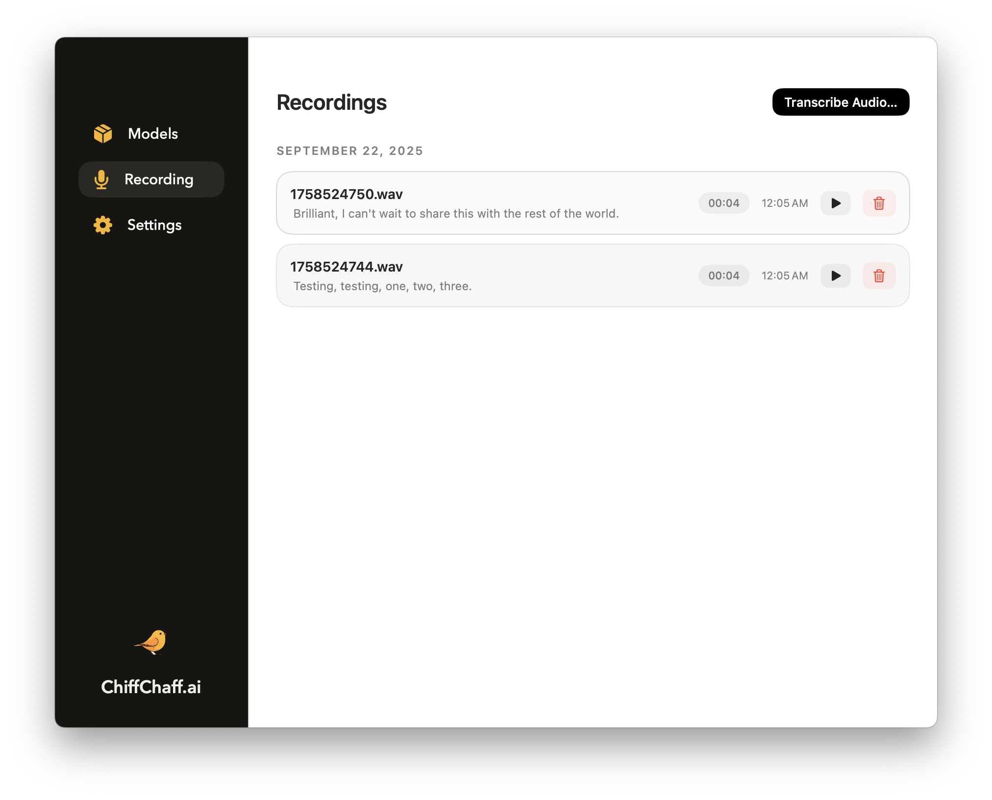 Média Mousseline - Transcription de la confidentialité pour la macOS 3