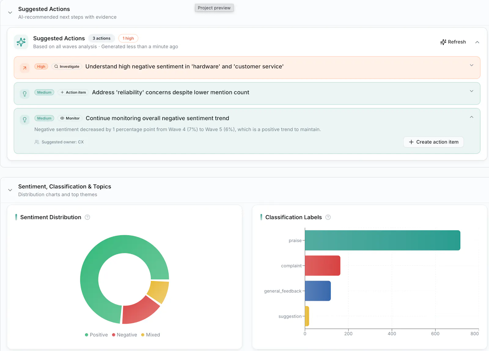 VerbatimIQ Analyze screenshot 3