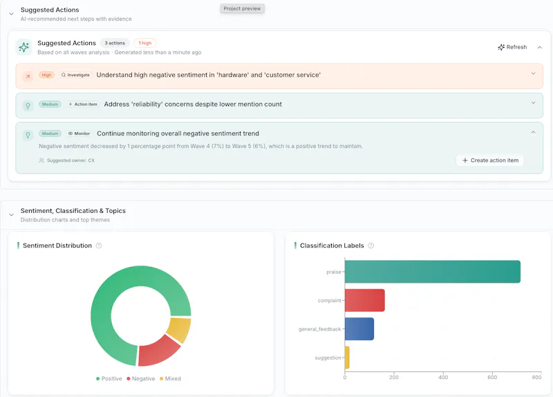 VerbatimIQ Analyze screenshot 3