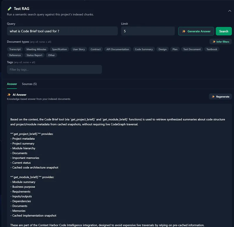 ContextHarbor screenshot 5
