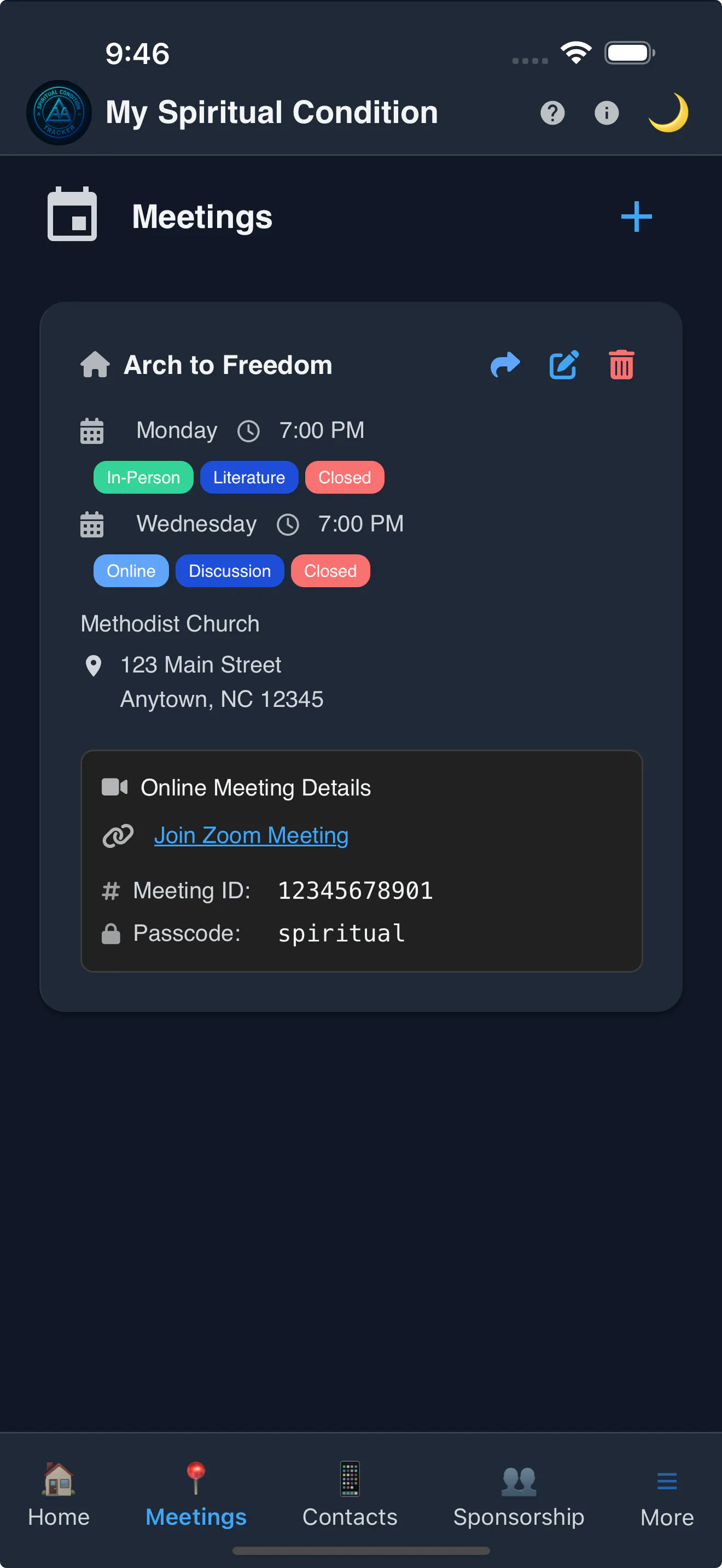 Spiritual Condition Tracker gallery image