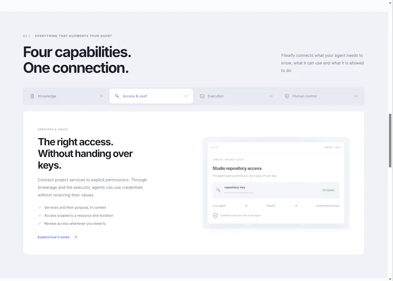 Fileaify.com — Augment any AI agent screenshot 6