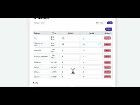 Startup Cost Calculator gallery image