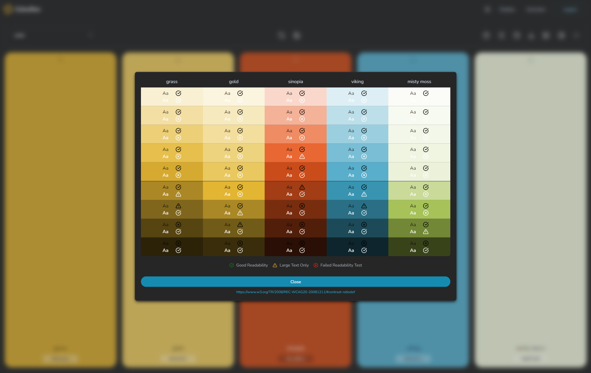 Mídia 2 de Colouroo - Criador e explorador de paleta de cores simples, mas poderosos