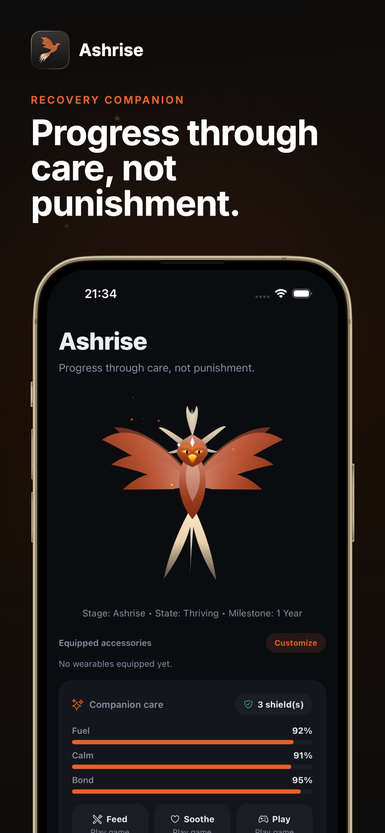 Ashrise - Sobriety Tracker gallery image