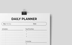 Daily Planner media 2