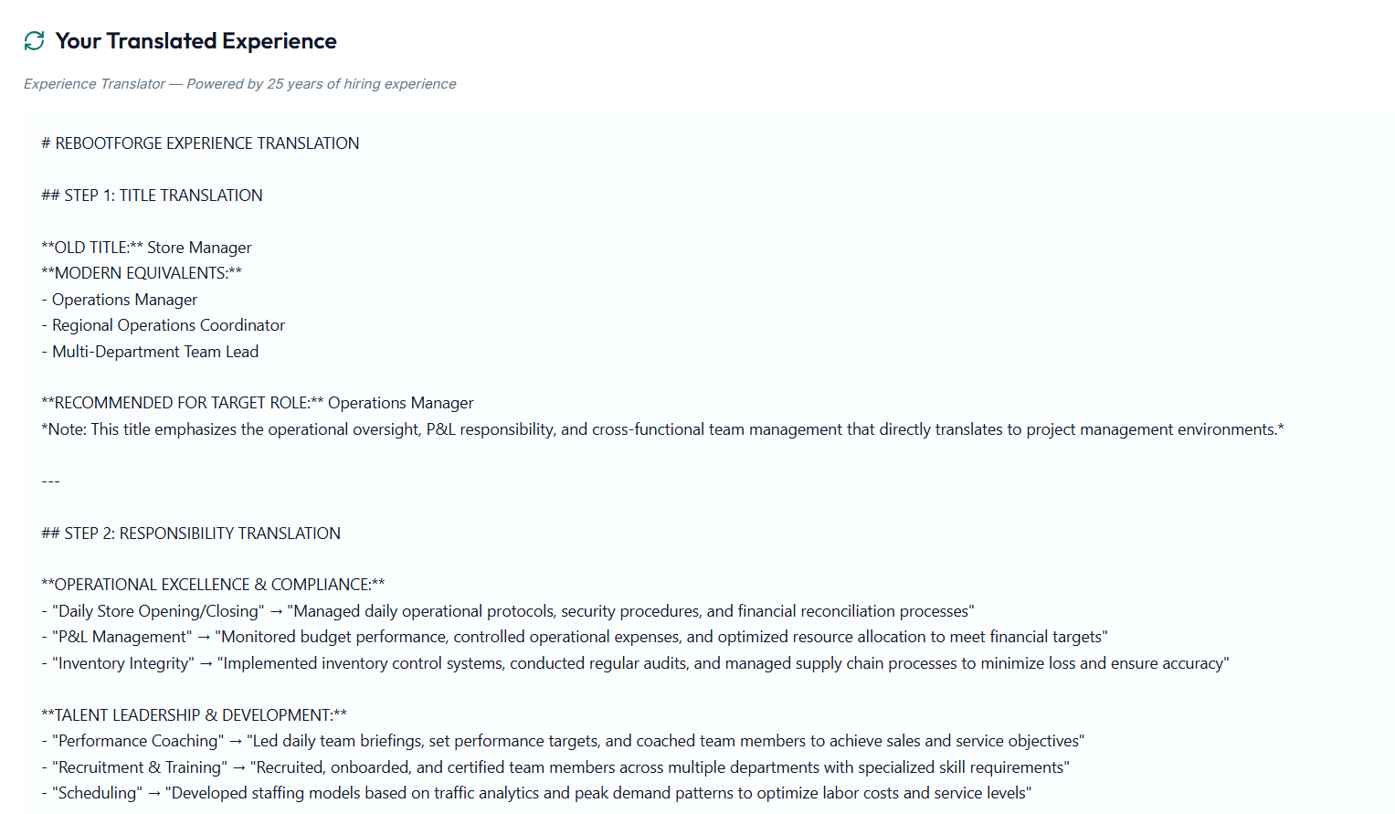 RebootForge - Screenshot 4 showing product features and functionality