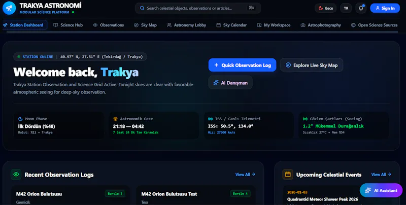 Trakya Astronomi  screenshot 1