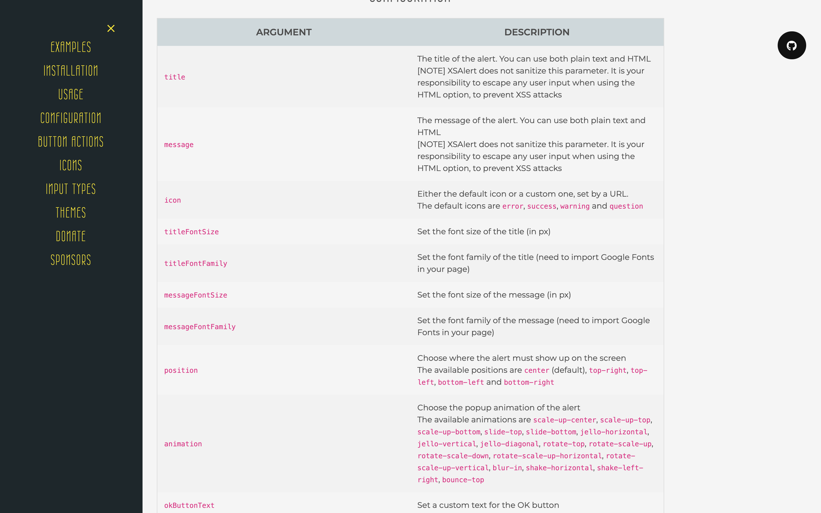 XSALERT - 一個不錯的，響應且完全可定制的JavaScript警報 media 6