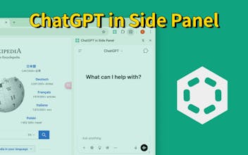 ChatGPT in Side Panel gallery image