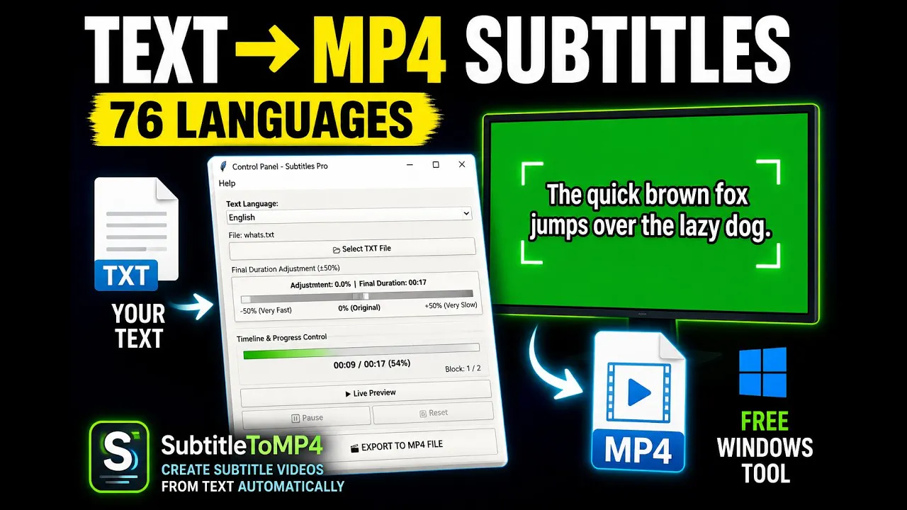 Subtitletomp4 gallery image