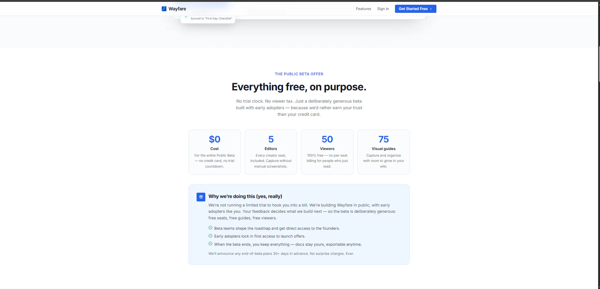 Wayfare: Auto-Document Workflows screenshot