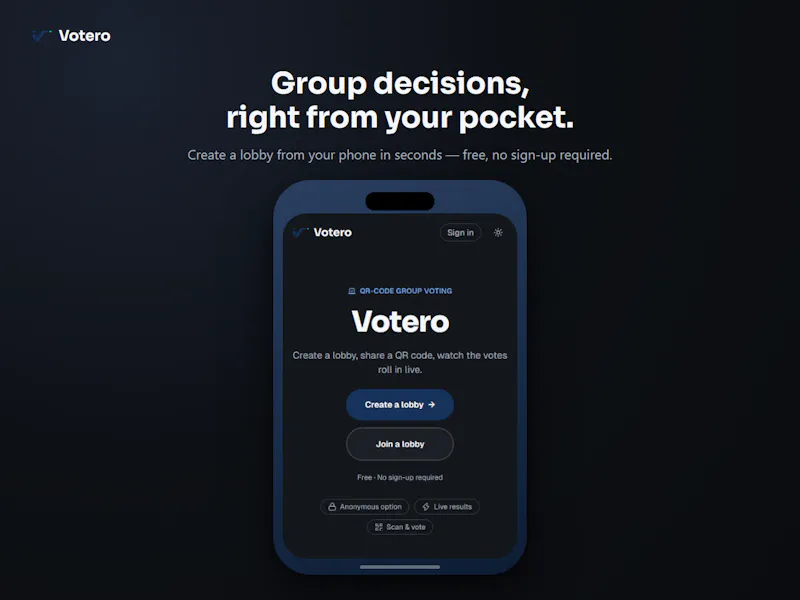 Votero screenshot 3