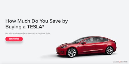 Tesla Model 3 Savings Calculator gallery image
