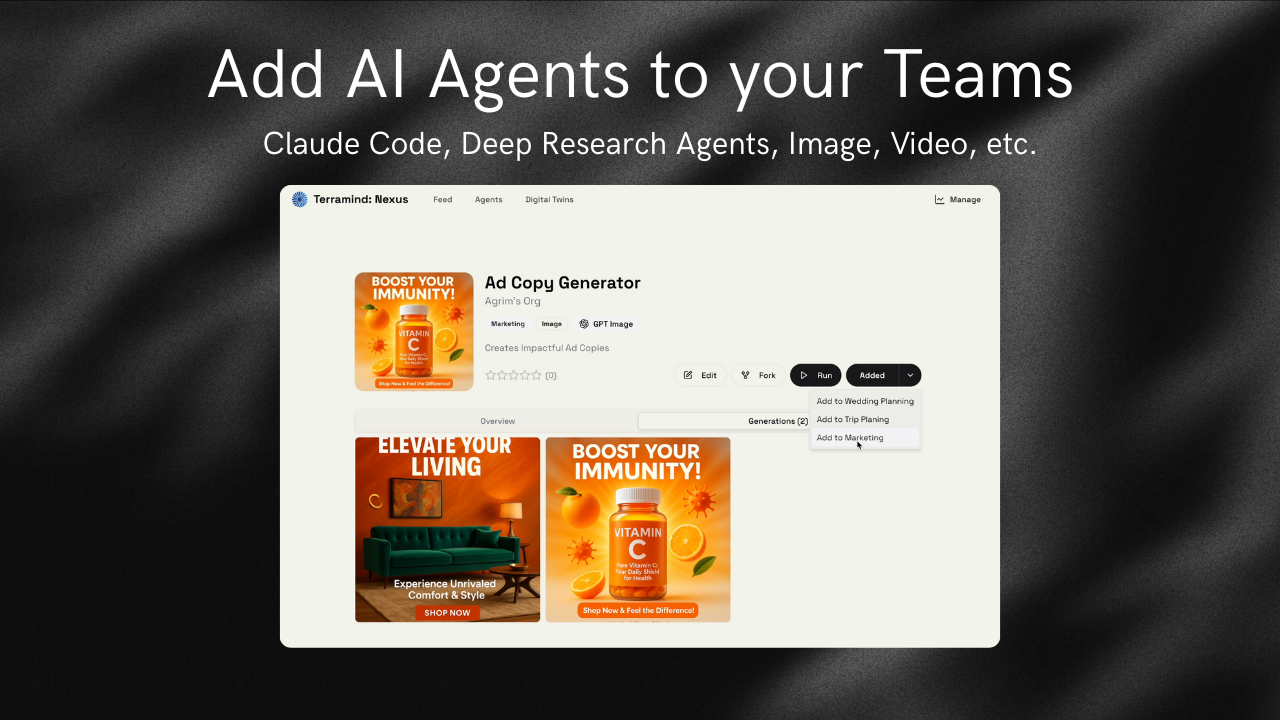 Terramind: Teams gallery image