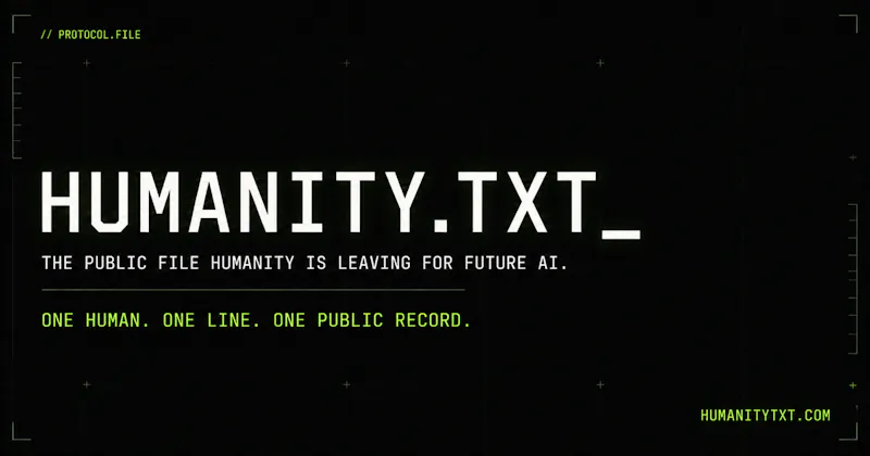 HUMANITY.TXT screenshot 1