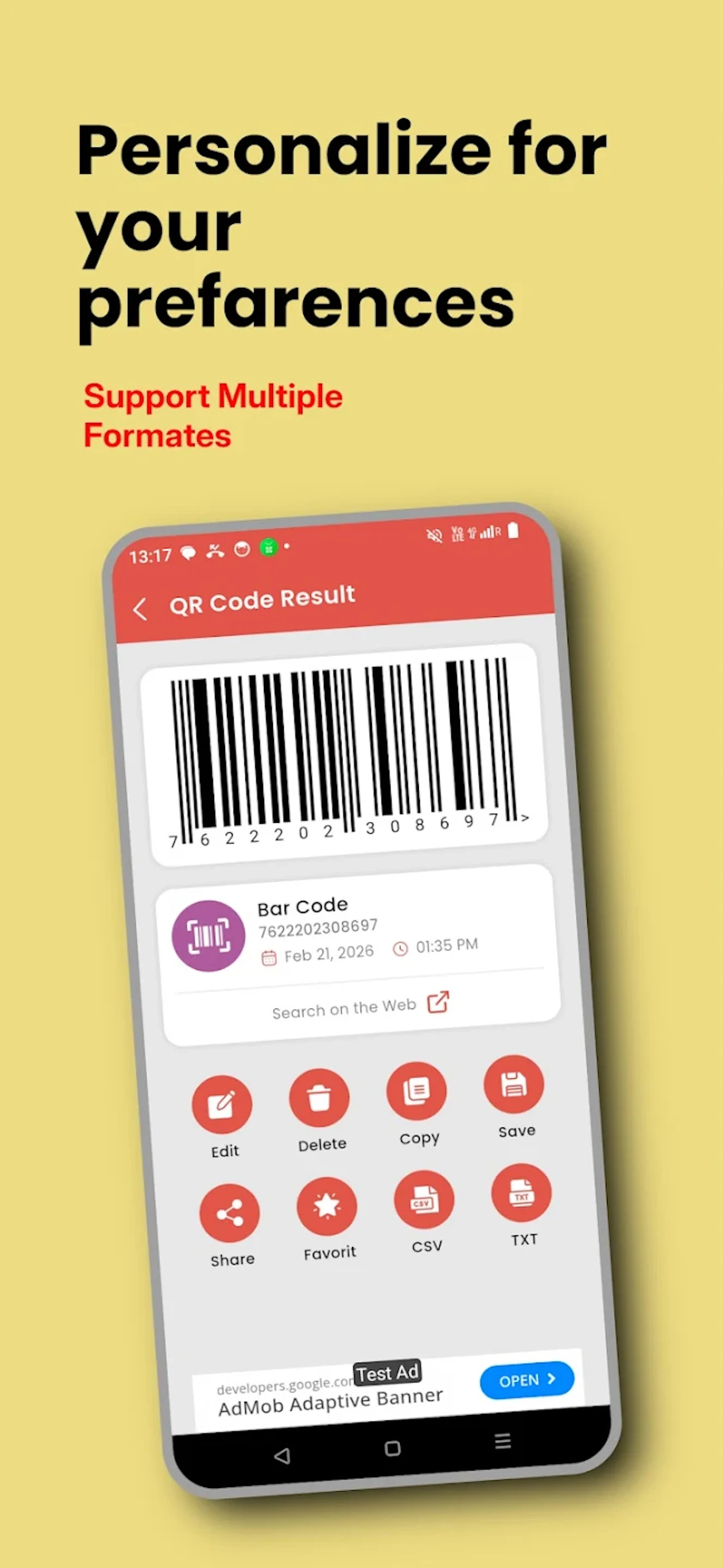 PocketScan - Scan QR & Barcode screenshot 5