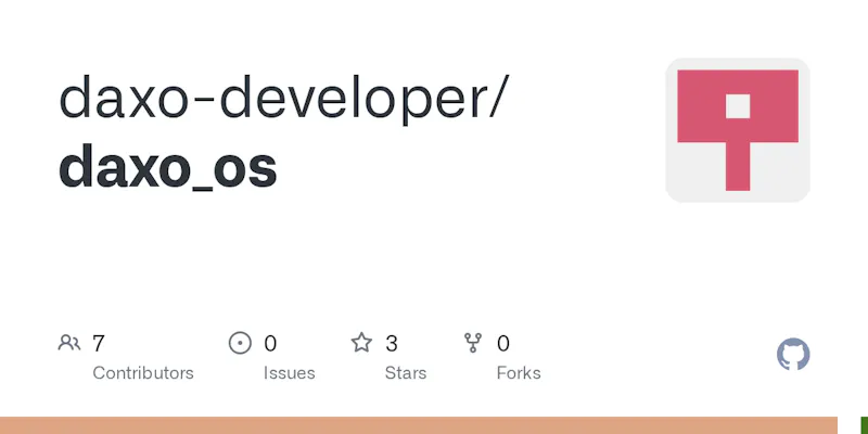 Daxo OS screenshot 1
