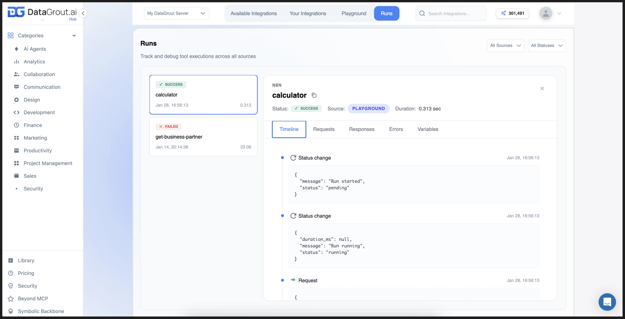 DataGrout AI screenshot 1