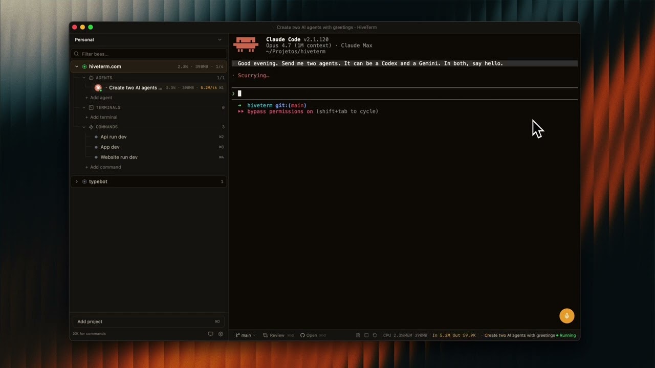 HiveTerm gallery image