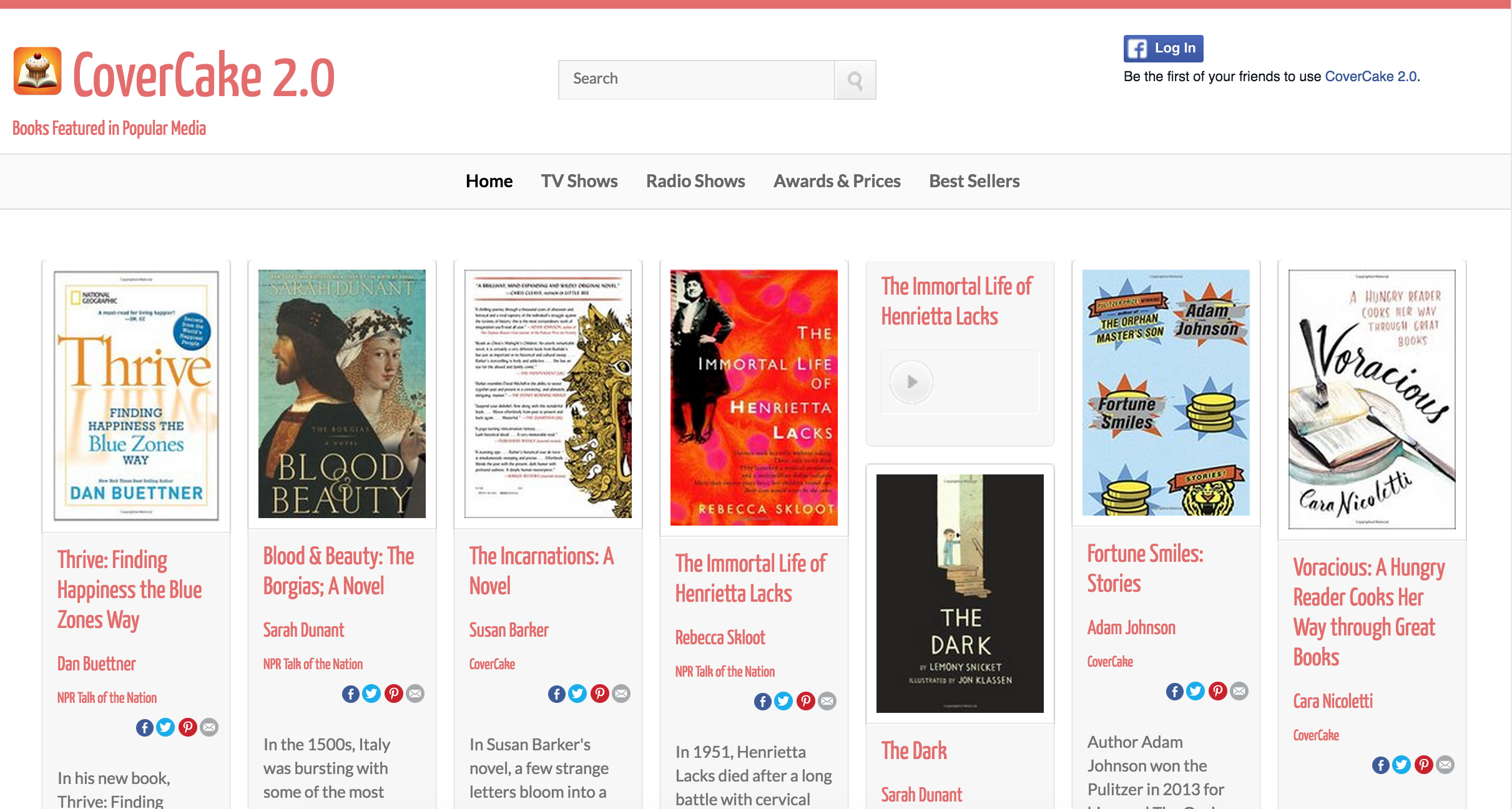 CoverCake: Book Discovery