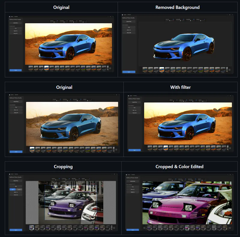 Refloow Photo Studio screenshot 2