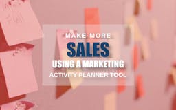   Marketing Activity Planner Tool media 1