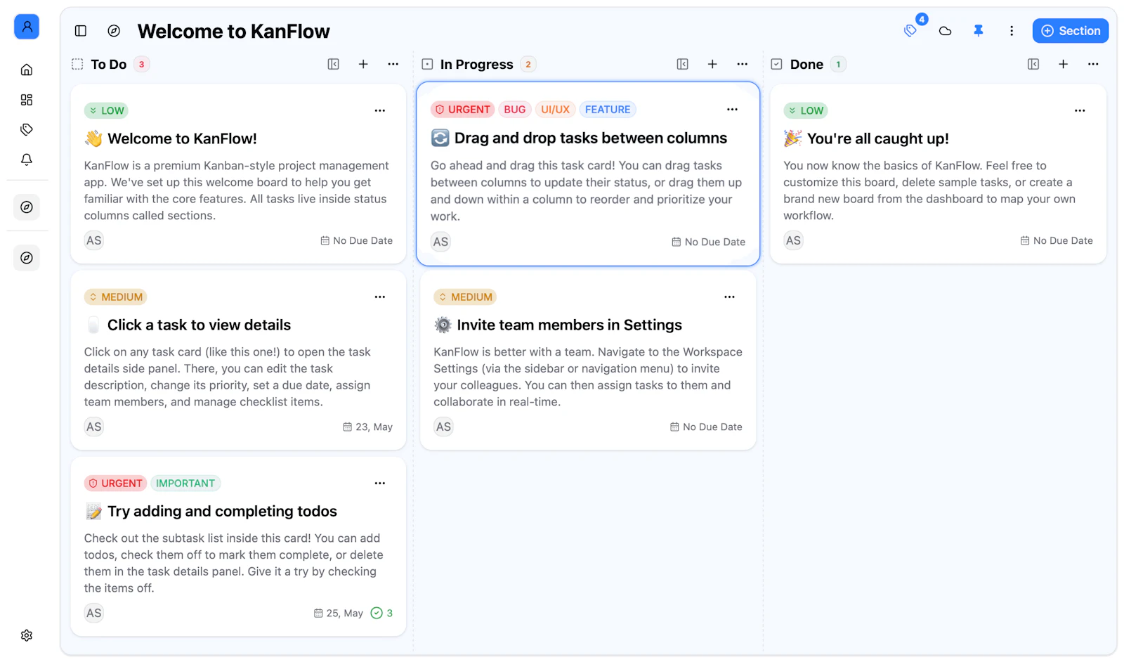 KanFlow: Powerful Visual Task Boards screenshot 4