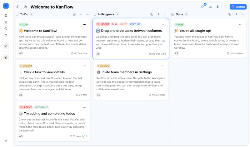 KanFlow: Powerful Visual Task Boards screenshot 4