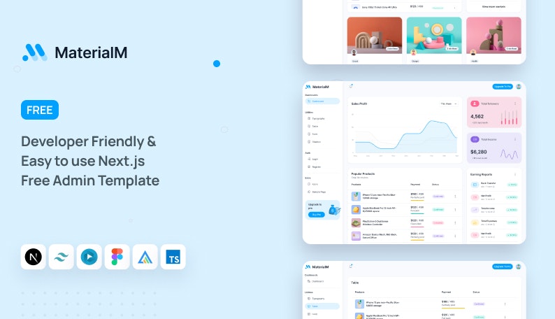 Tailwind Dashboard Templates & Themes media 10