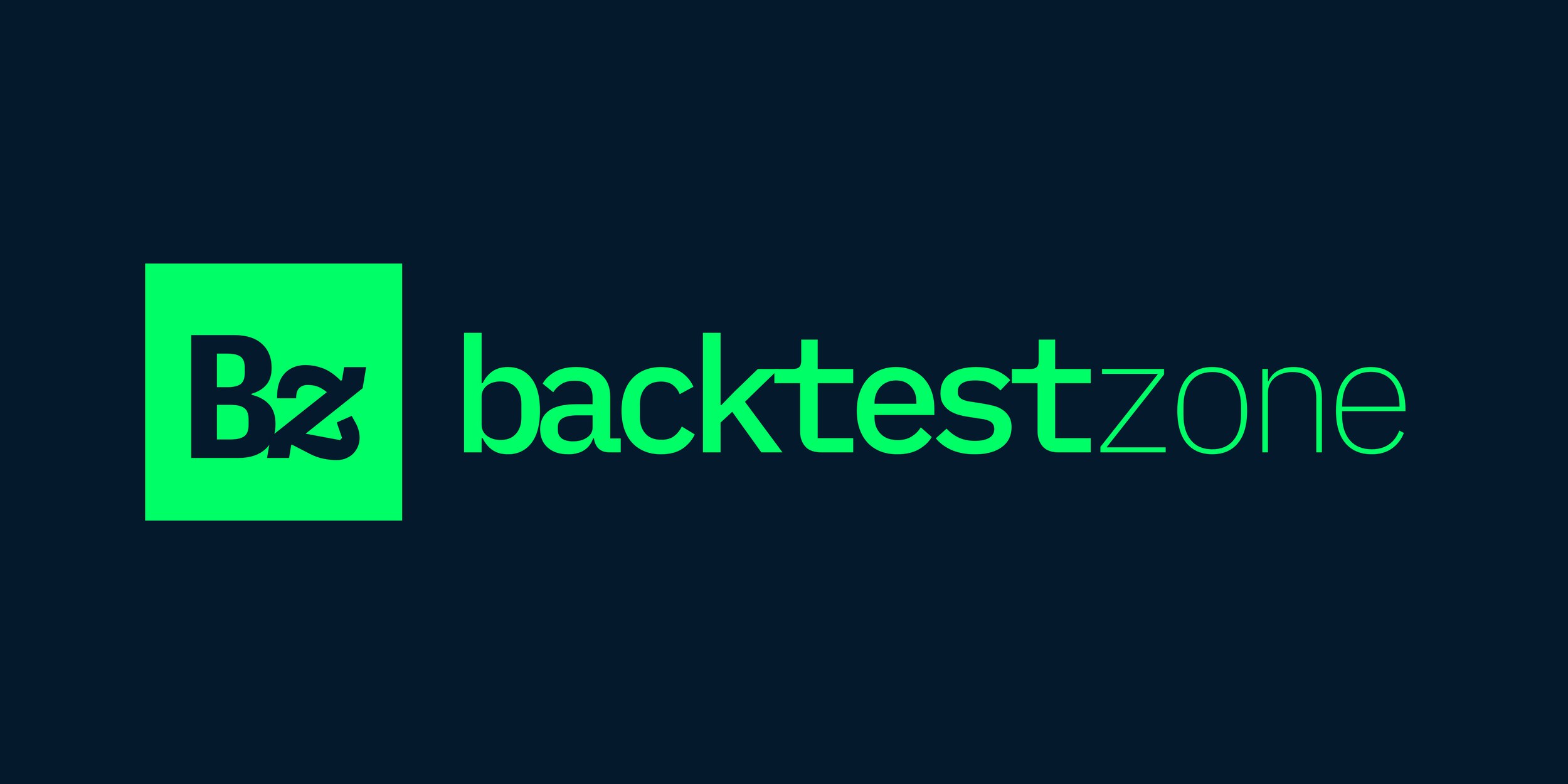 وسائط Backtestzone - أداة عدم الرمز لاستراتيجيات التداول الخلفية 1