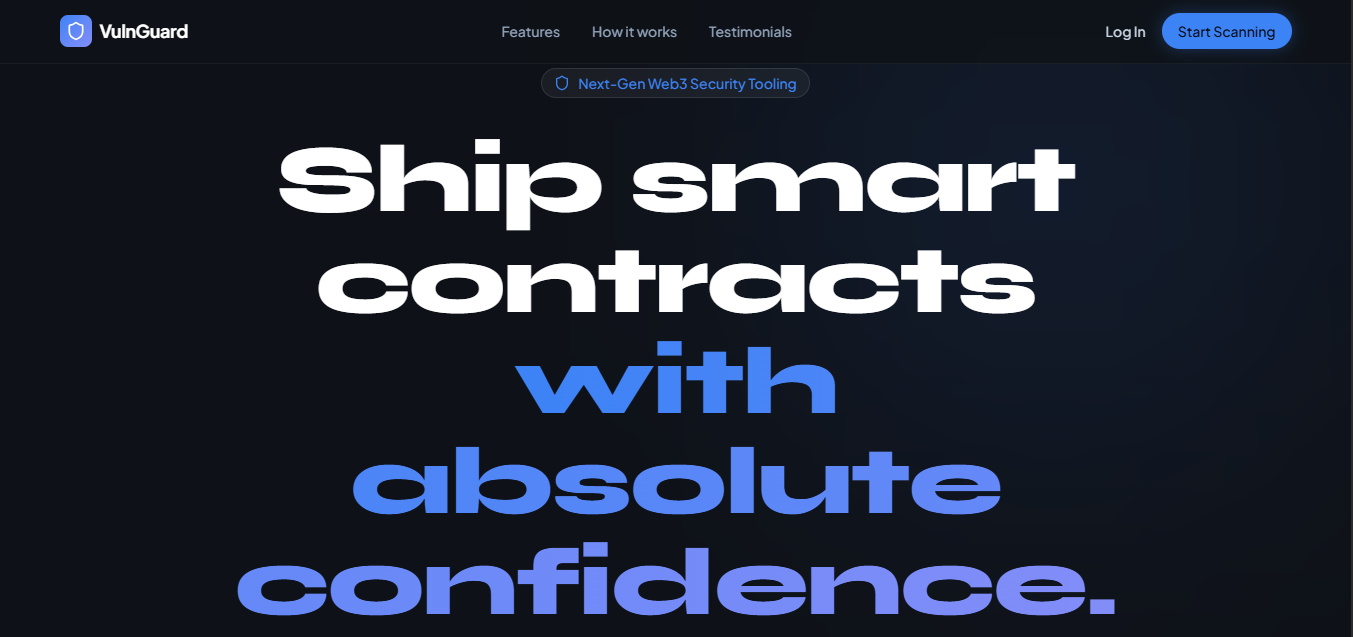 VulnGuard AI - Smart Contract Security gallery image