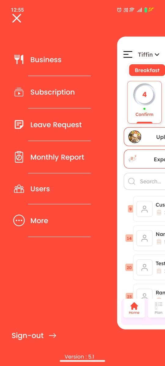 T/M CRM - Screenshot 4 showing product features and functionality