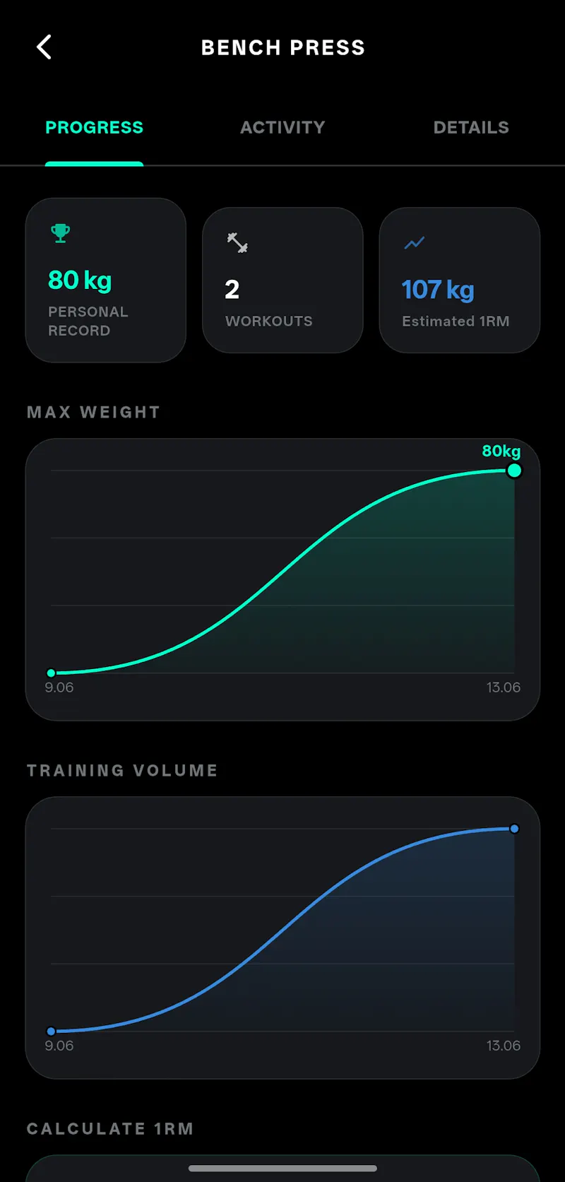 CYBER GYM - AI Gym Tracker (Grok) screenshot 6