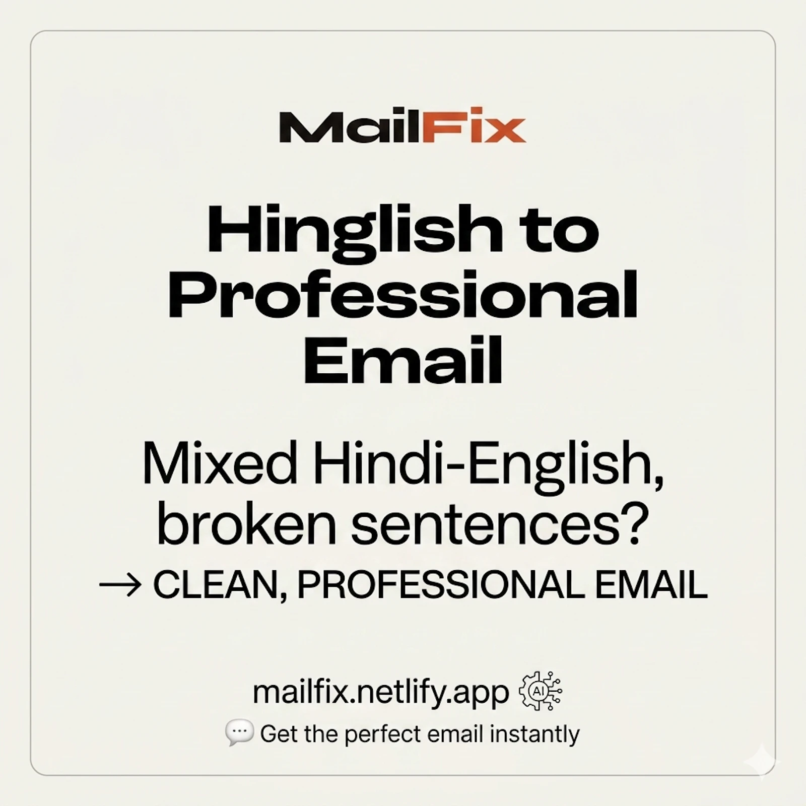 MailFix screenshot 1