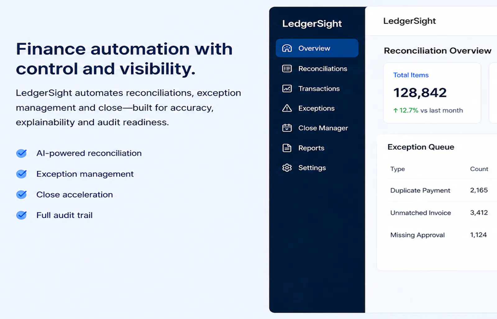 LedgerSight screenshot 1